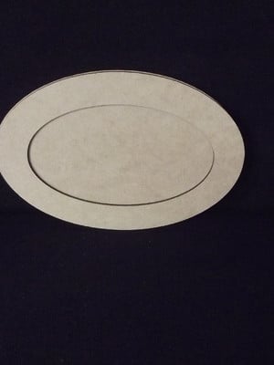 Quadro oval p
