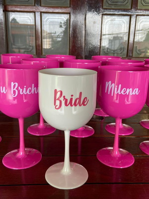 Taça gin personalizada- despedida de solteira