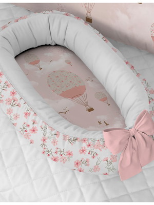 Ninho redutor bebê floral menina rosê - nh22