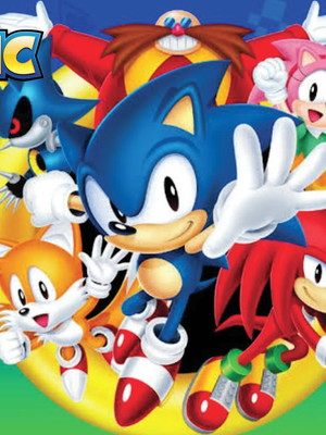Rotulo balde de pipoca sonic