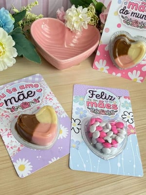 Lembrancinha dia das mães card com nucita