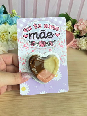 Card com nucita (doces)- dia das mães