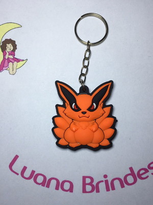 Chaveiro kurama naruto emborrachado pct c/2 und