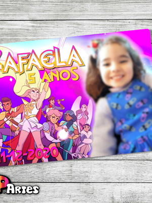 Lembrancinha com imã - she-ra