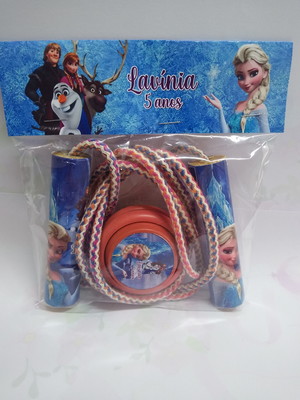 Kit corda personalizado e ioio frozen