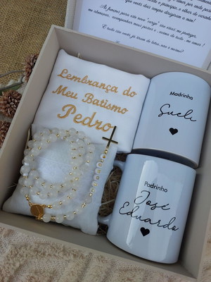 Convite para padrinhos de batismo