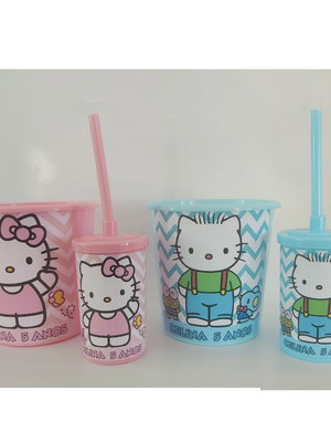 Lembrancinha hello kitty kit 2pç