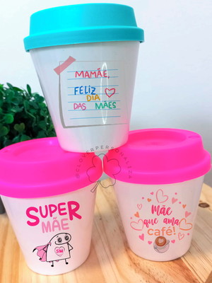 10 copos de café dia das mães