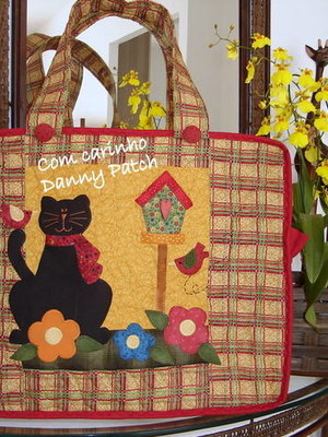 Bolsa/mala viagem gato sapeca