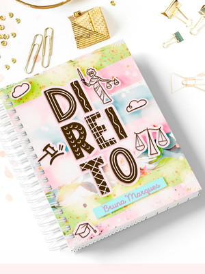 Caderno de anotações administração