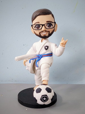 Boneco personalizado biscuit