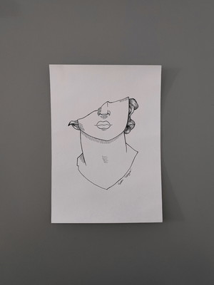 Print a5 escultura colossal