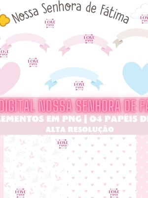 Kit digital nossa senhora de fátima