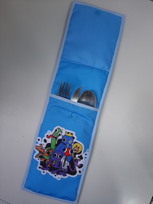 Porta talher com nome personalizado etema á escolher