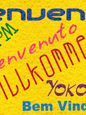 Tapete capacho bienvenue