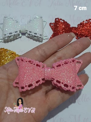Lacinhos em eva 7 cm