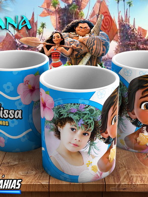 Caneca polímero moana