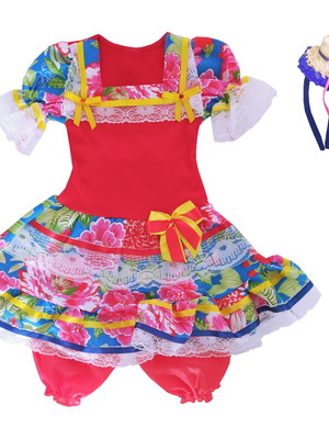 Fantasia caipira junina infantil