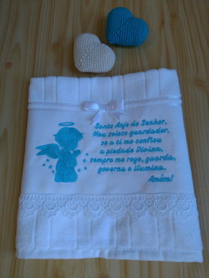 Toalha para batizado