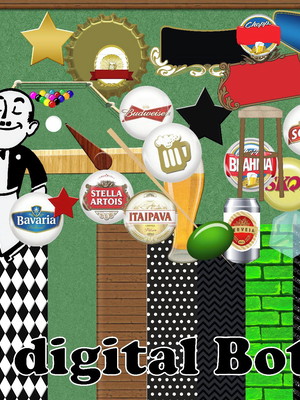 Kit digital boteco + 3 arquivos de mesmo valor
