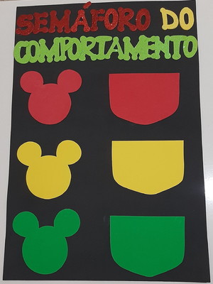 Semáforo do comportamento mickey
