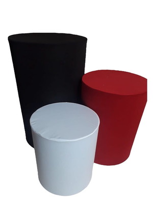 Trio de capas para cilindros veste fácil
