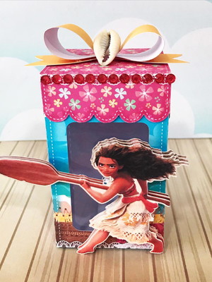 Caixa com visor moana