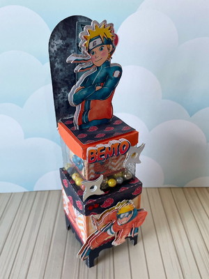 Caixa cenário duplo naruto