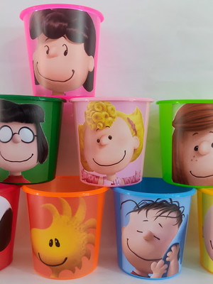 Baldinho de pipoca snoopy