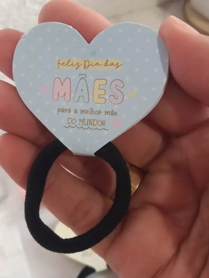 Kit xuxinha com tag personalizada dia das maes