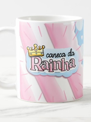 Caneca da rainha mãe amor incondicional