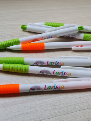 Canetas plásticas personalizadas