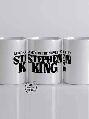Caneca based on a novel by stephen king literatura porcelana