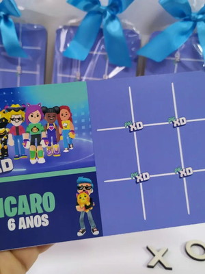 Jogo da velha mdf pkxd - todos os temas