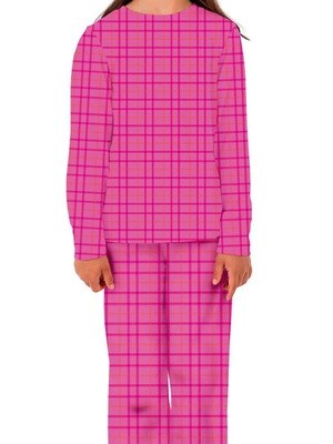 Pijama infantil longo personalizado enid amiga wandinha