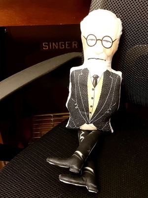 Almofada divertida sigmund freud