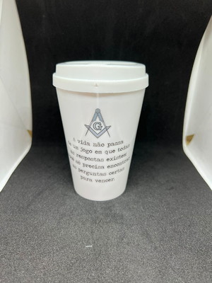 Copo twister 300ml personalizado com tampa bucks