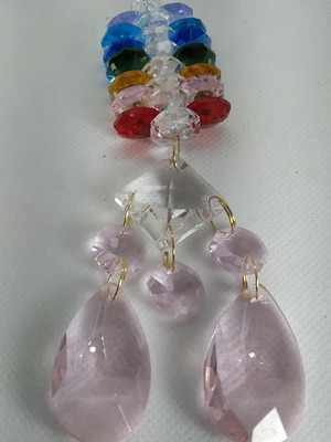 Pingente de cristal suncatcher - cristal colombia