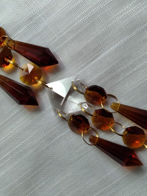 Pingente de cristal suncatcher - cristal panama