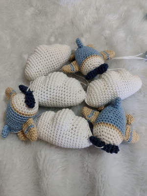 Varal de berço amigurumi