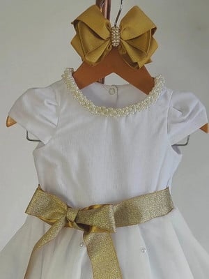 Vestido modelo kelly luxo sob encomenda 1 a 8 anos