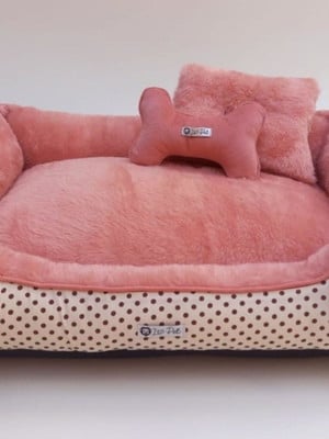 Cama para pets pelúcia 70x60