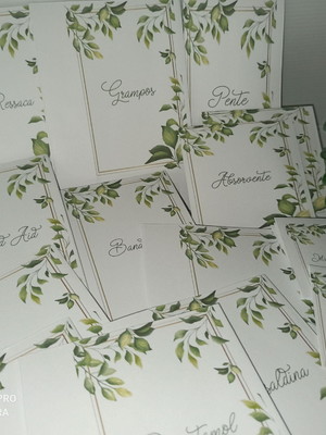 Embalagem verde folha novo para kit toalete