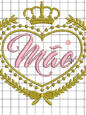 Coleção de matriz dia das mães