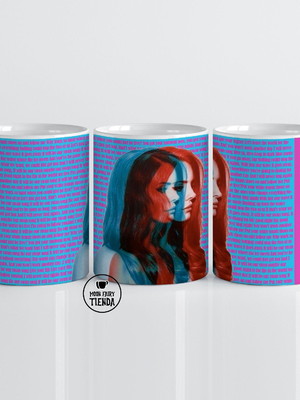 Caneca lana del rey swann song código spotify porcelana