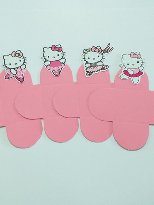 Forminhas hello kitty bailarina