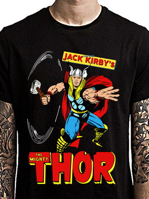 Camiseta thor by jack kirby