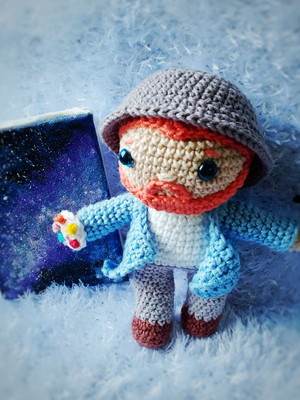 Amigurumi vicent van gogh