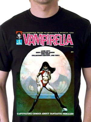 Camiseta vampirella #1 warren