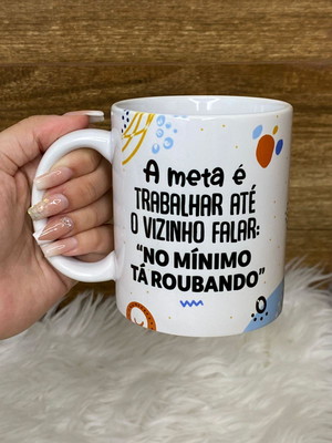 Caneca a meta é